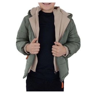Jaqueta Infantil Menino Tiptop Moletom Verde Escuro - 330001