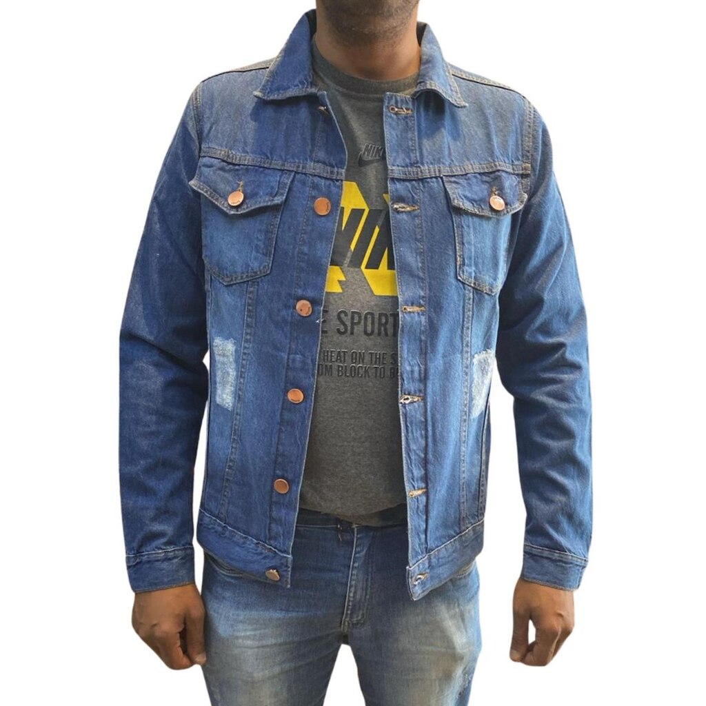 Jaqueta Jeans Masculina Premium