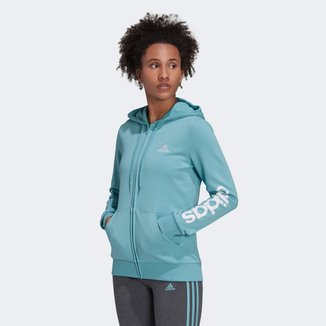 Jaqueta Moletom Adidas Essential Logo Feminina