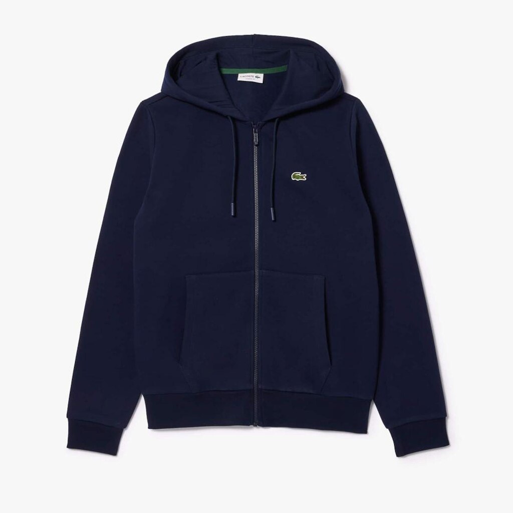Jaqueta Moletom Lacoste Casual Com Capuz Masculina