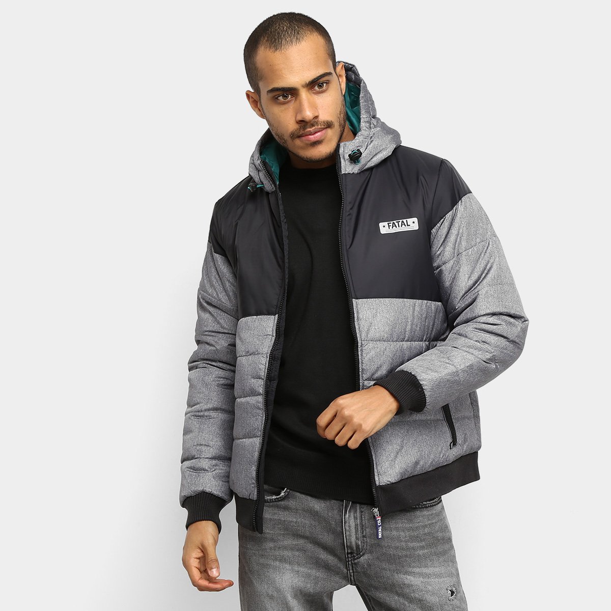 Plus Size Blusa Fatal Surf Masculina Fatal Surf Masculina Jaqueta