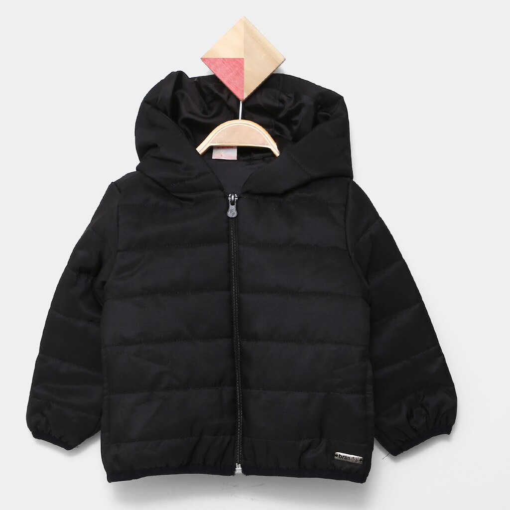 Jaqueta Puffer Infantil Brandili com Capuz