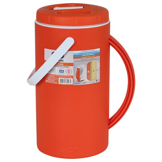 Jarra Térmica Mor Nativa 2,5 L - Laranja
