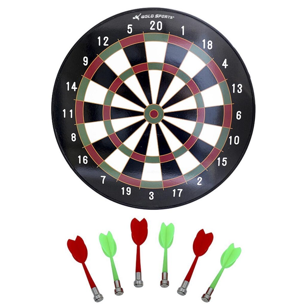 Jogo Dardos Gold Sports Alvo Pro 41cm Tabuleiro
