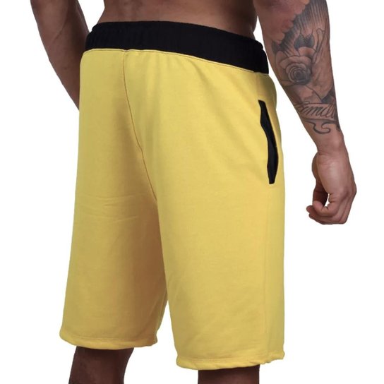 Kit 2 Bermudas Moletom Masculino Shorts Esportivo Basquete Dibre