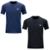 kit 2 Camisas Masculina Esportiva Original Dagg Para Treino Premium - Grafite+Azul