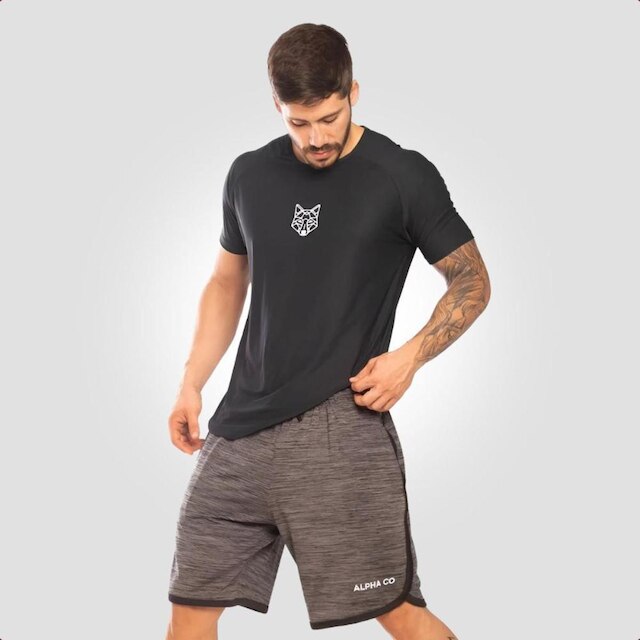 Kit 2 Camisetas Masculina Dry Alpha