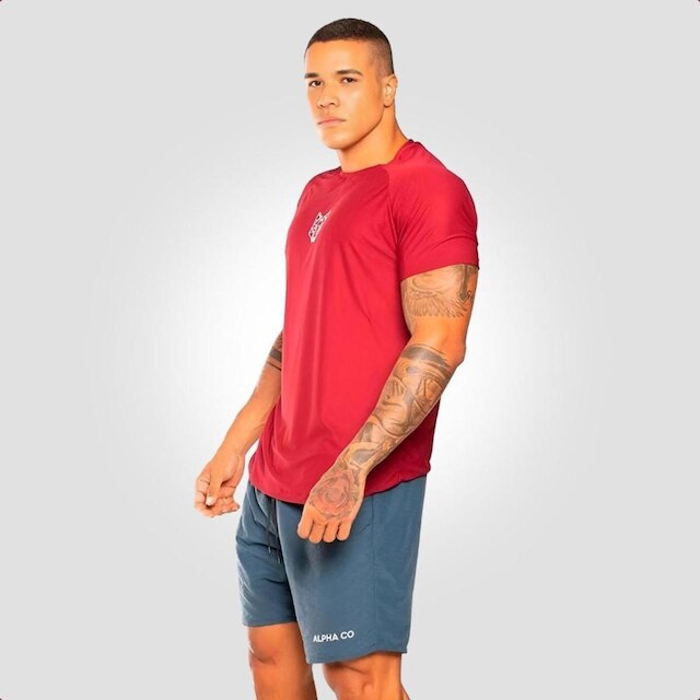 Kit 2 Camisetas Masculina Dry Alpha