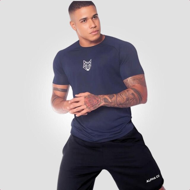 Kit 2 Camisetas Masculina Dry Alpha