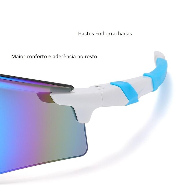 Kit 2 Óculos Ciclismo Masculino Feminino Com Proteção Uv400