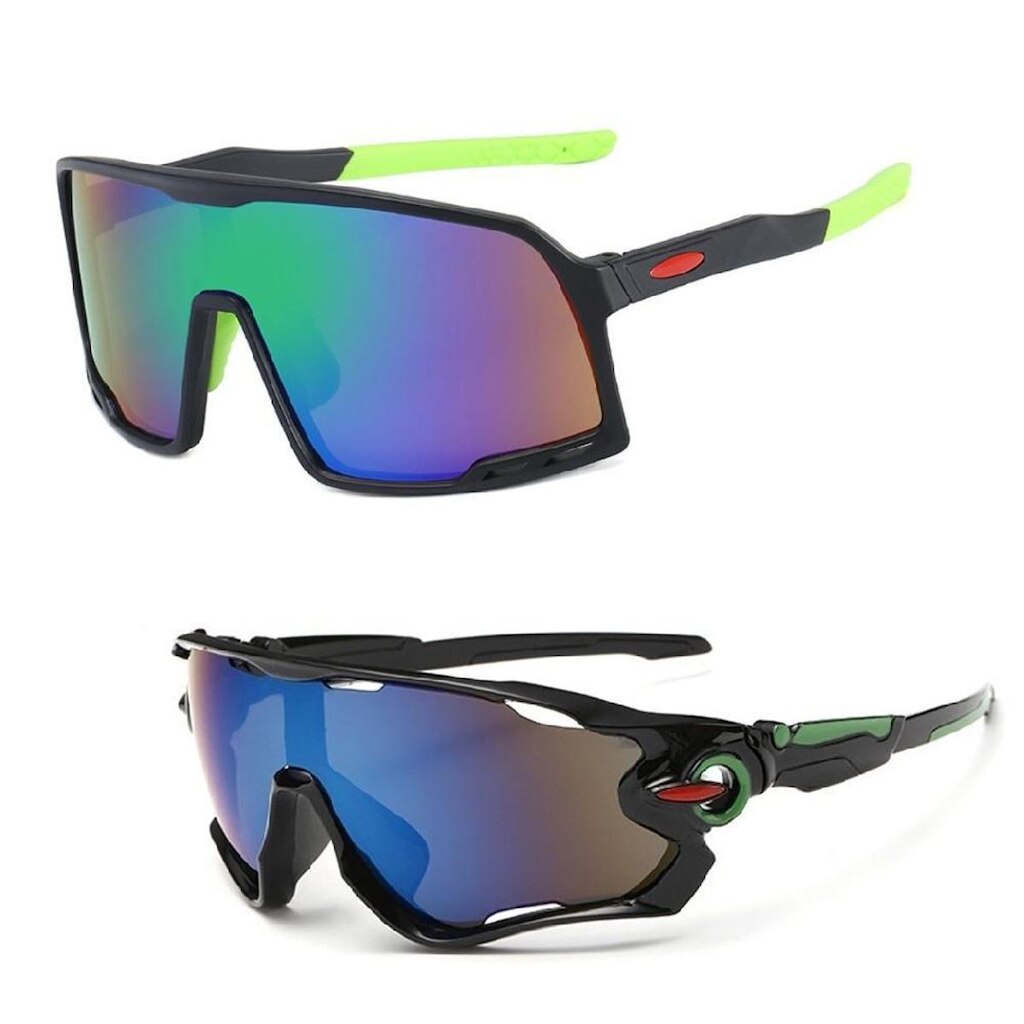 Kit 2 Óculos De Sol Esportivo Bike Ciclismo Espelhado Uv400