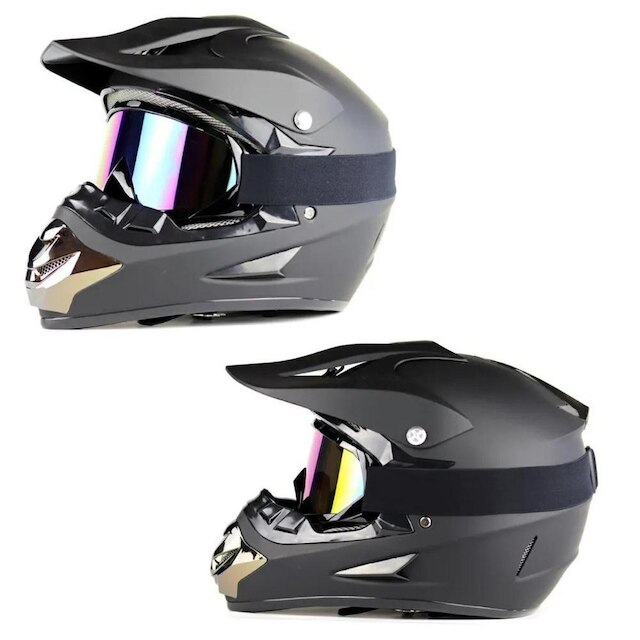 Kit 2 Óculos Motocross Espelhado Snowboard Kitesurf Jet Ski