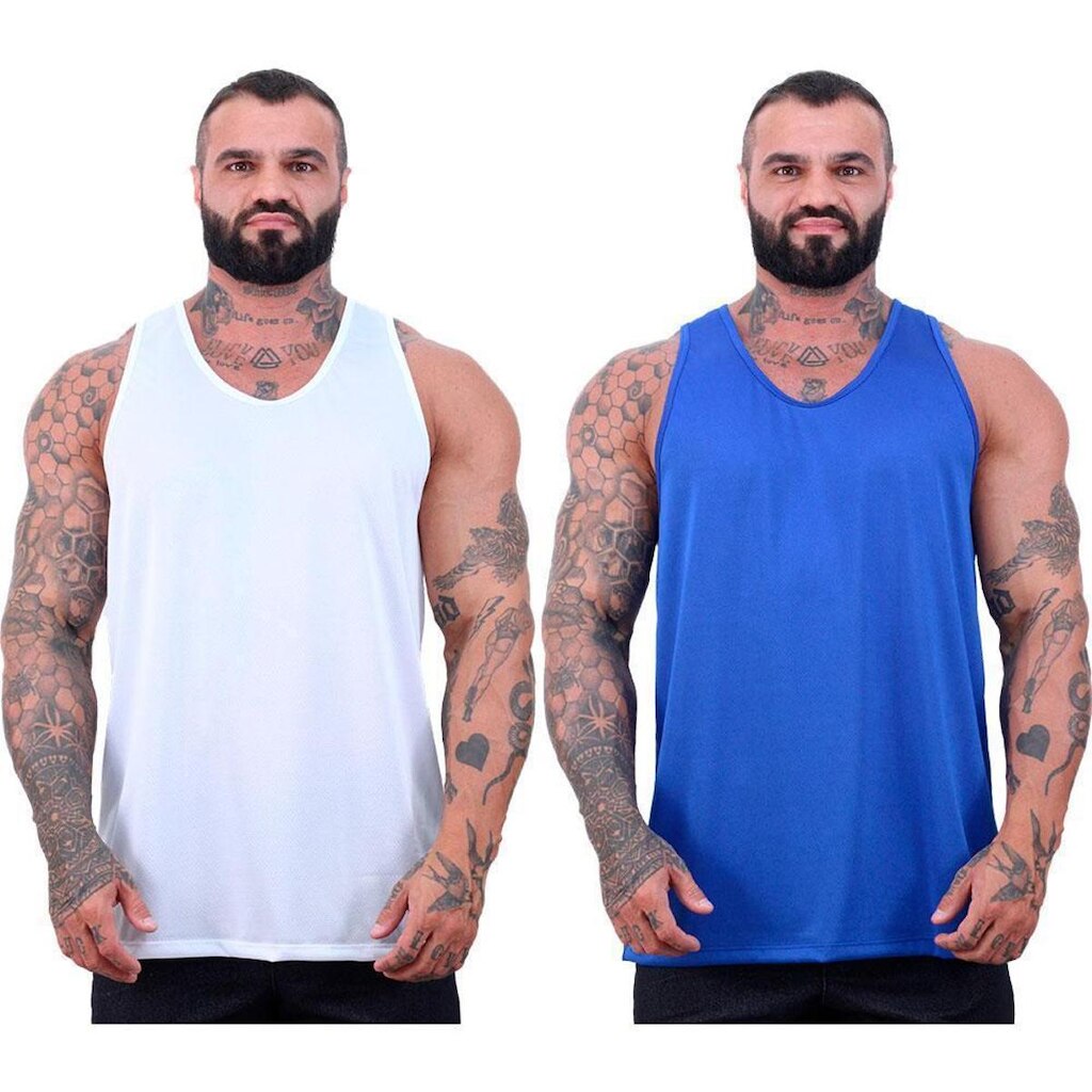 Kit 2 Regata Cavada Dry Rajado Masculina MXD Estampada