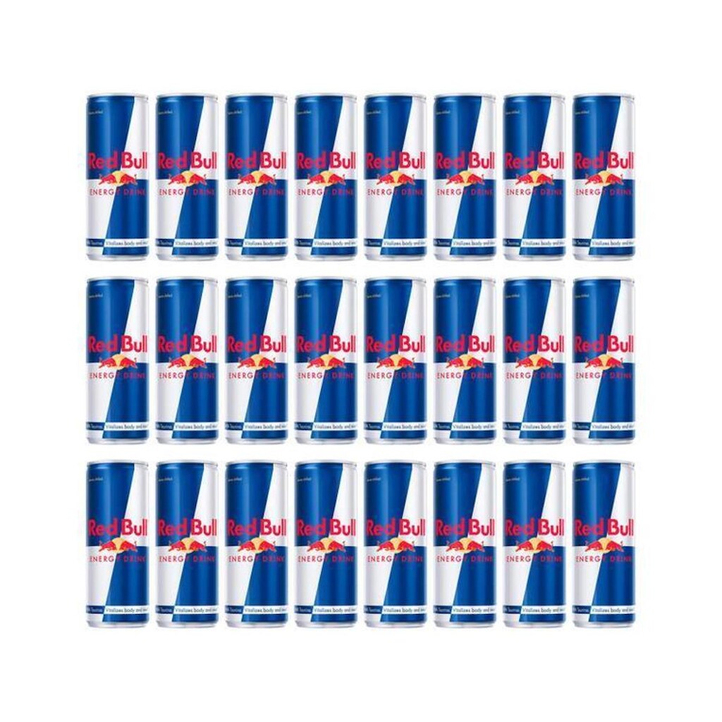 Kit 24 Unidades Bebidas Energéticas Red Bull Energy Drink