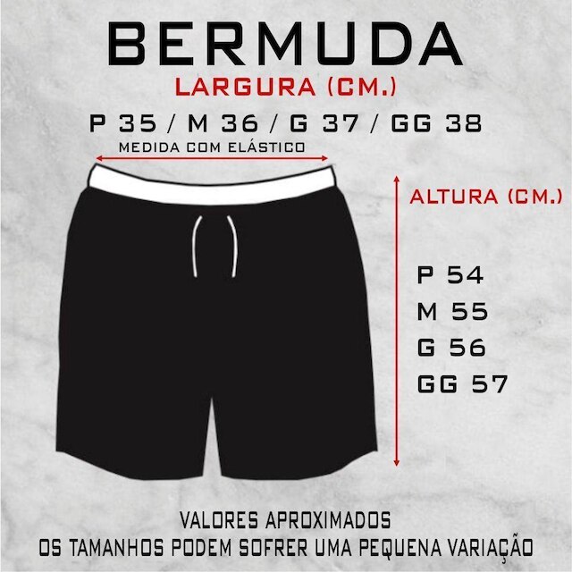 Kit 3 Bermuda Tactel Masculino Com Bolsos