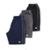 Kit 3 Bermuda Tactel Plus Com Bolsos - Preto