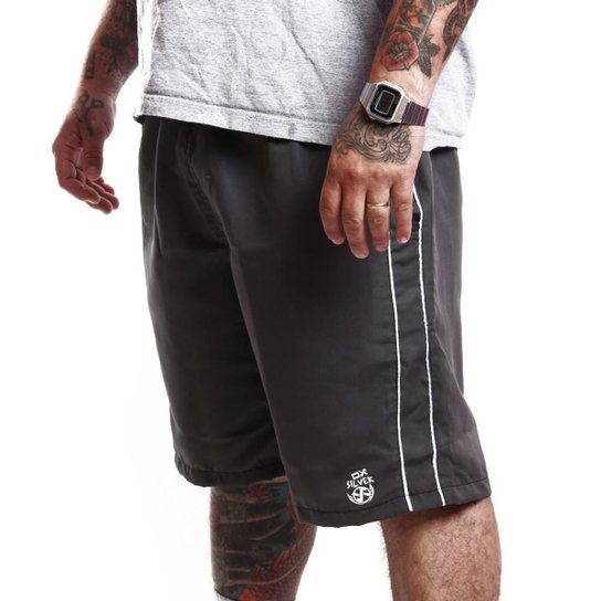 Kit 3 Bermuda Tactel Plus Com Bolsos