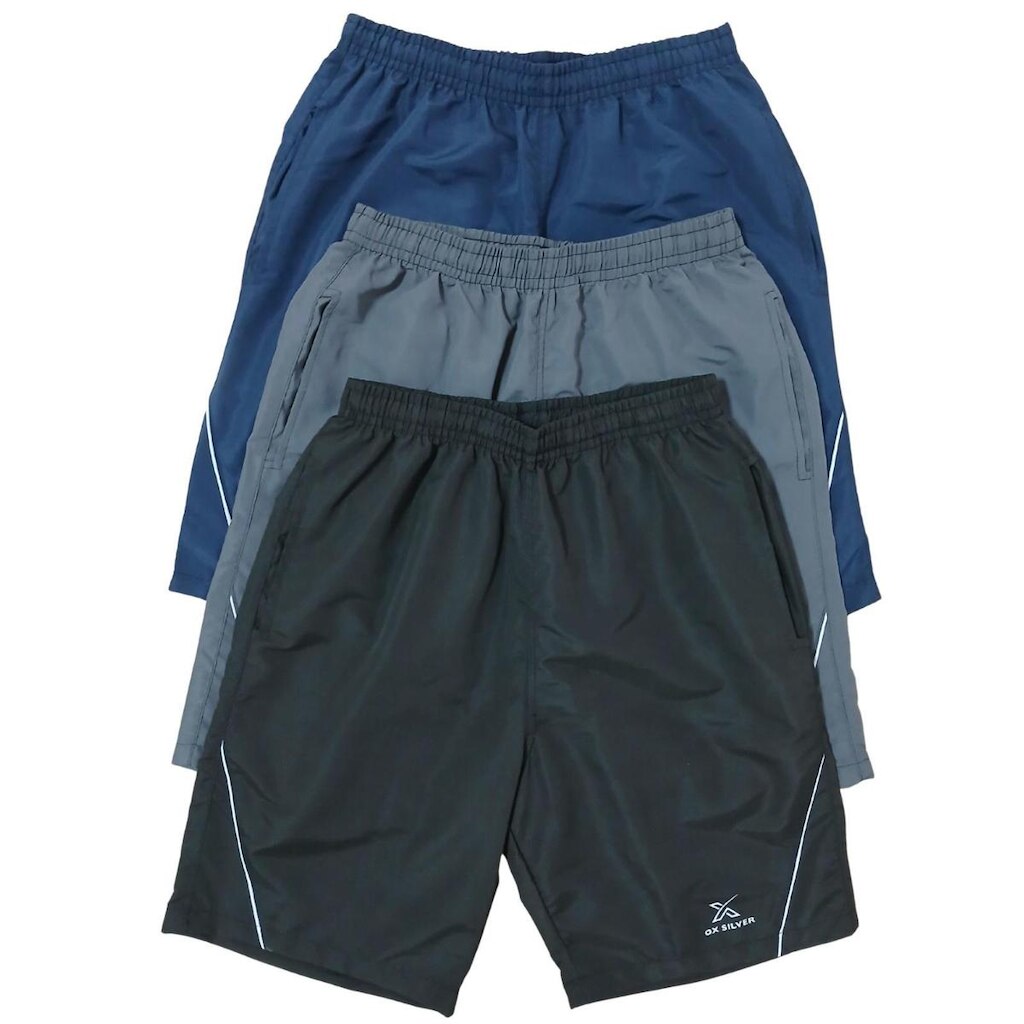 Kit 3 Bermudas Tactel Esporte - Ox Confecções