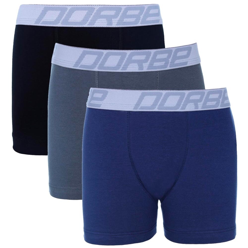 Kit 3 Cuecas Boxer Infantil Dorbe
