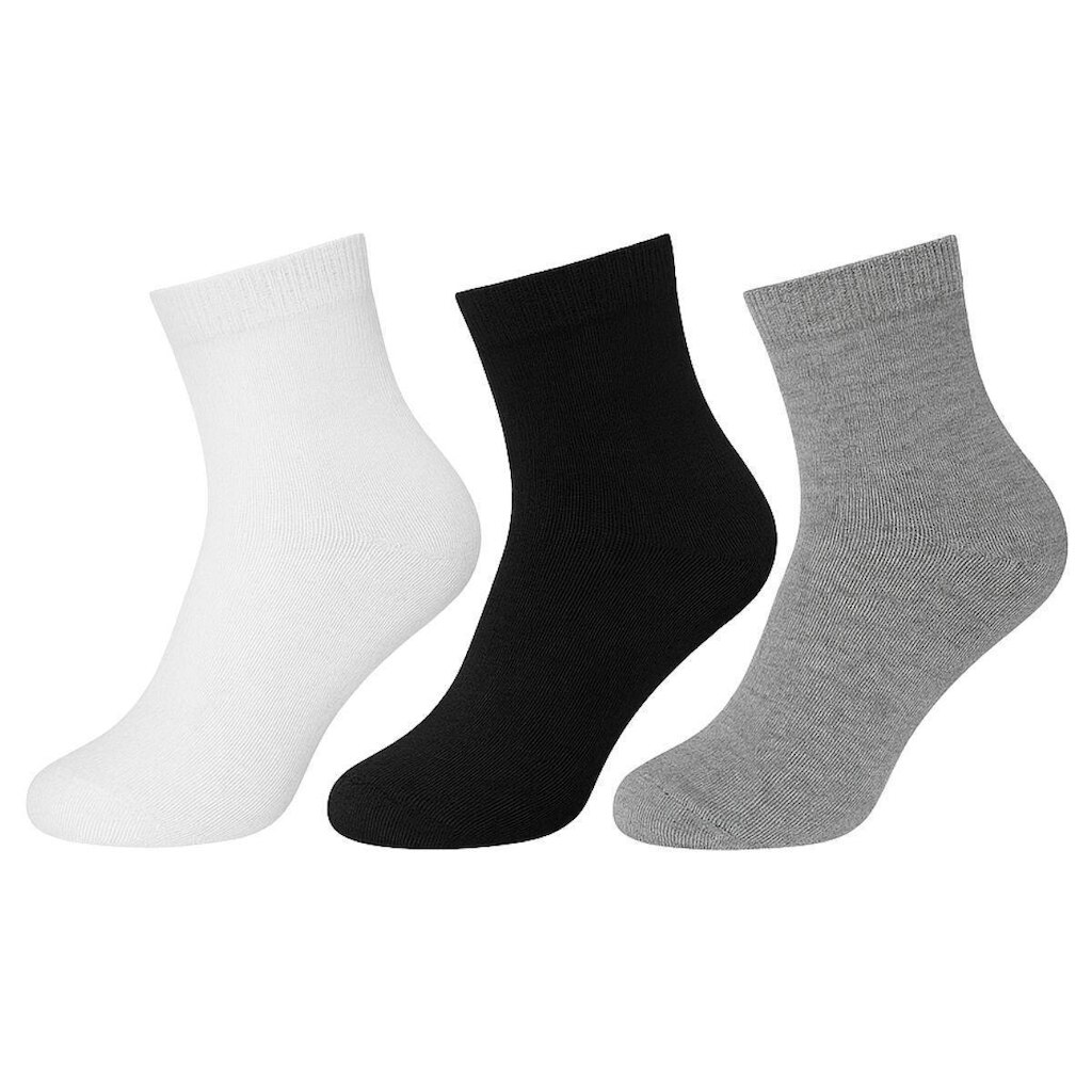 Kit 3 Pares Meia Bebê Cano Curto Selene