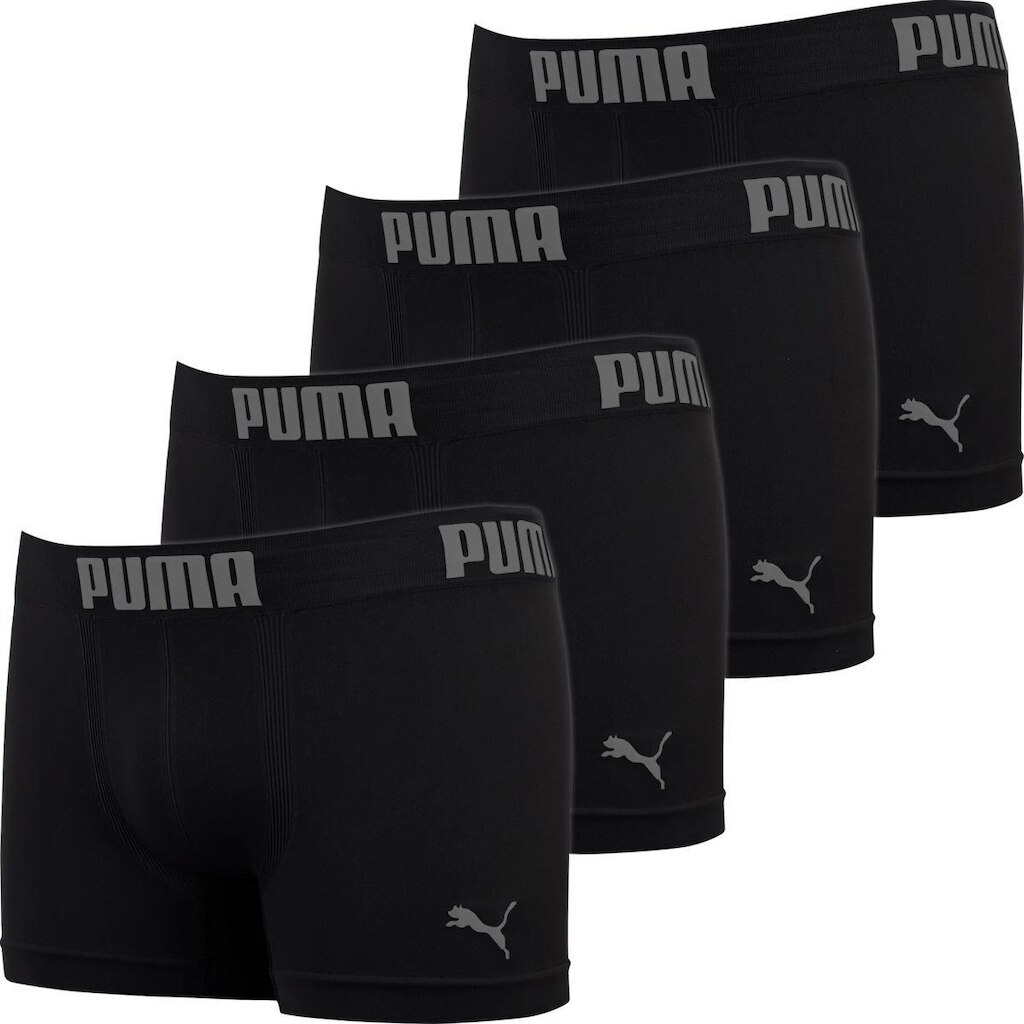 Kit 4 Cuecas Boxer Puma Masculina Cueca Box Microfibra Sem Costura Original