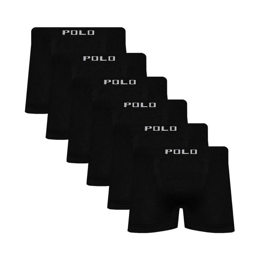 Kit 6 Cuecas Polo Boxer Microfibra - POLO STAR