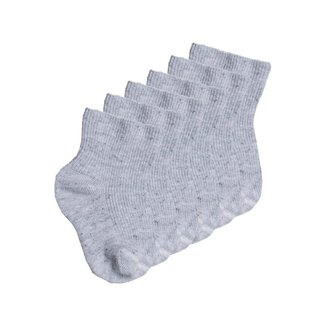 Kit 6 Pares de Meias Bebê Cano Médio Lupo 2002-002