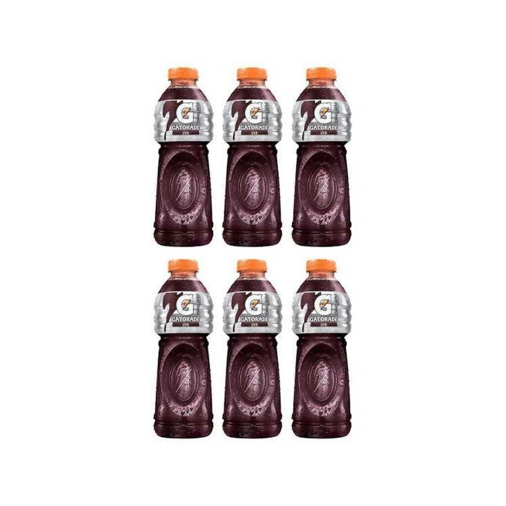 Kit 6 Unidades Isotônicos Gatorade 500ml
