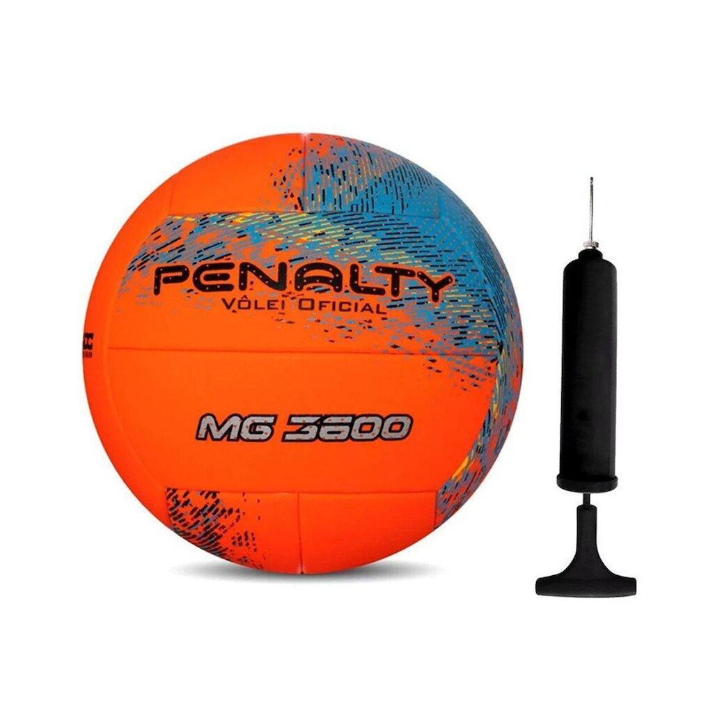Kit Bola de Vôlei Penalty MG 3600 XXI + Bomba de