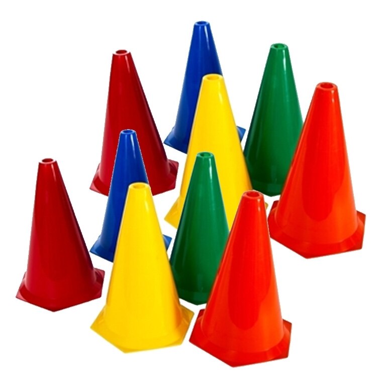 Kit C/ 10 Unidades Cone Agilidade 24Cm Rythmoon