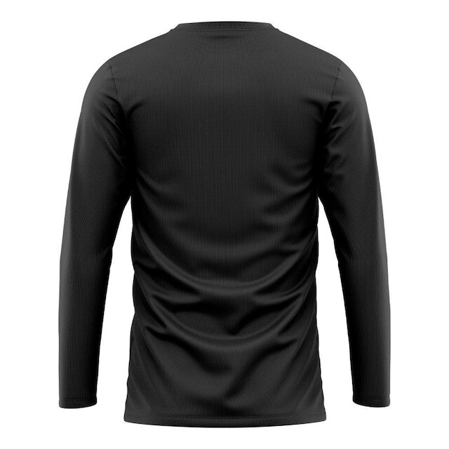 Kit Calção Short Futebol Basquete Preto + Manga Longa Masculina Segunda Pele Dry