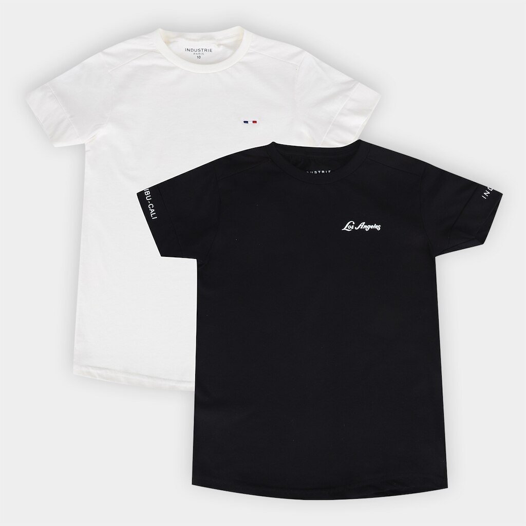 Kit Camiseta Infantil Industrie 2 Peças Menino