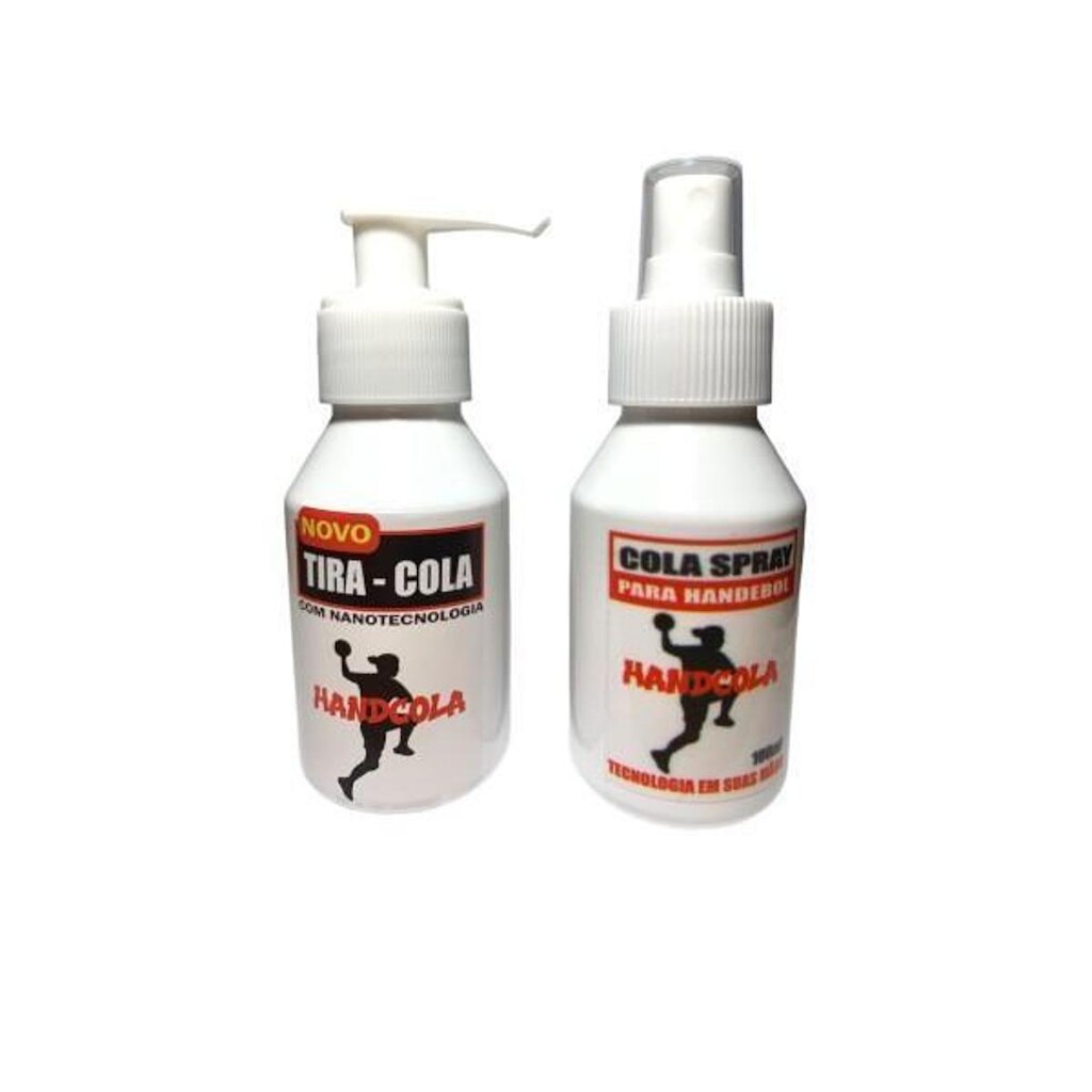 Kit Cola Spray para Handebol Handcola+ Removedor 100ml Cada