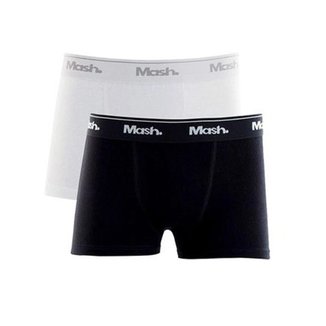 Kit com 2 Cuecas Infantil Para Meninos em Algodão Boxer Mash