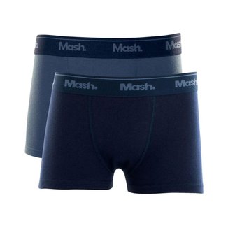 Kit com 2 Cuecas Infantil Para Meninos em Algodão Boxer Mash