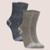 Kit Com 2 Pares De Meias Trekking Coolmax Cano Longo Selene Para Trilha - Sortido
