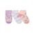 KIT COM 3 MEIAS INFANTIL PARA MENINAS SELENE - Lilás
