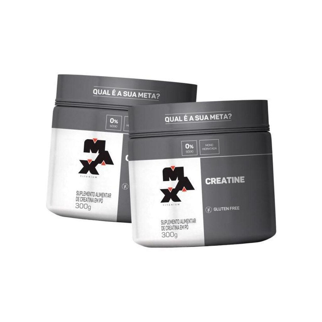 Kit Creatina (300g) Max Titanium 2 Unidades