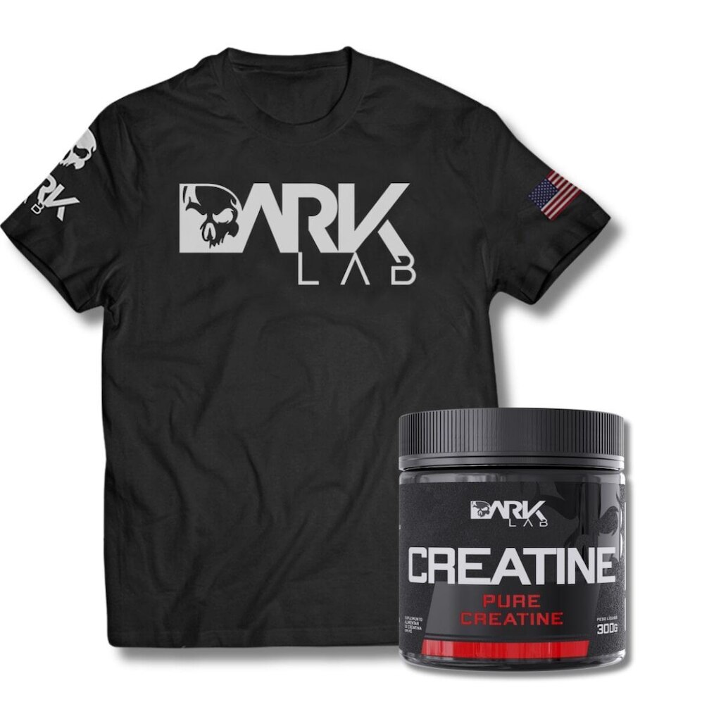 Kit Creatina 300g + Camiseta Dark Lab