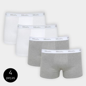 Kit Cueca Boxer Mash 4 Peças