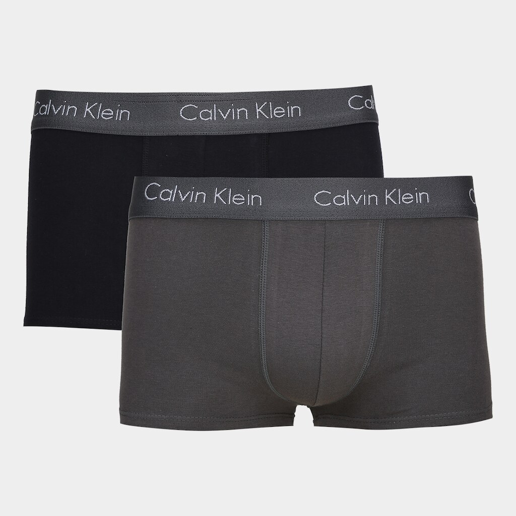Kit Cueca Juvenil Calvin Klein Trunk Algodão c/ 2 Peças