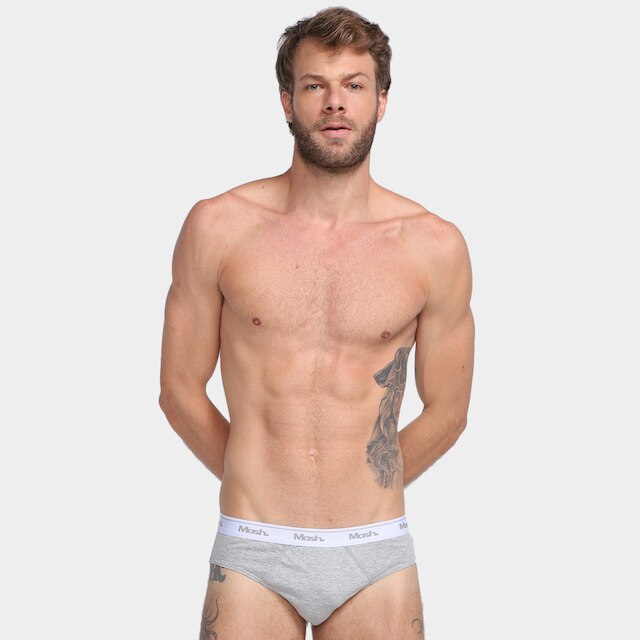 Kit Cueca Slip Mash 10 Peças