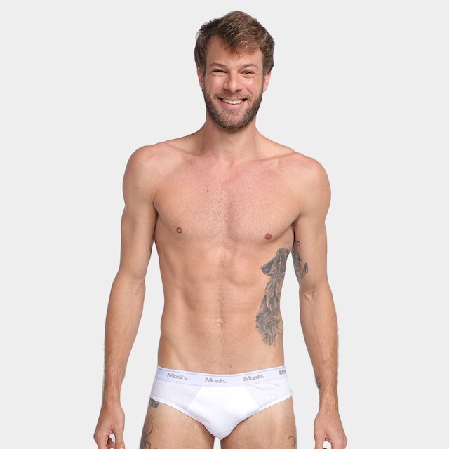Kit Cueca Slip Mash 10 Peças