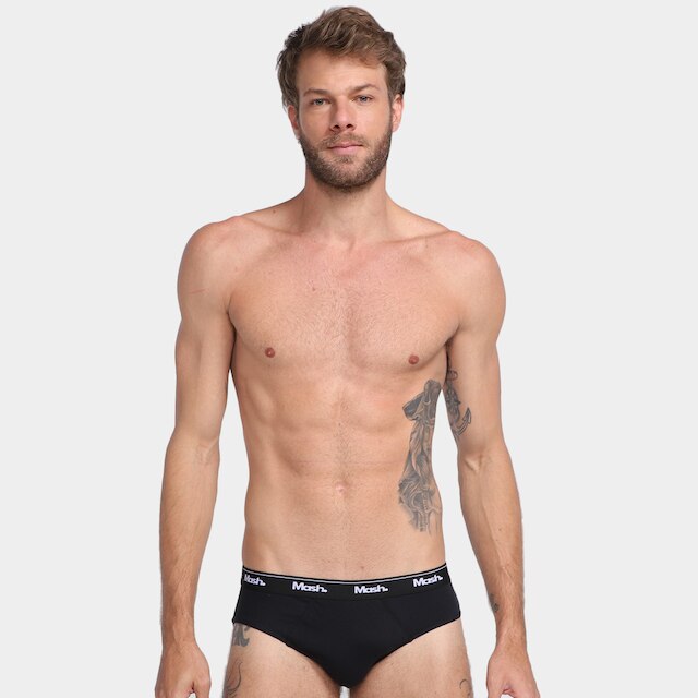 Kit Cueca Slip Mash 10 Peças