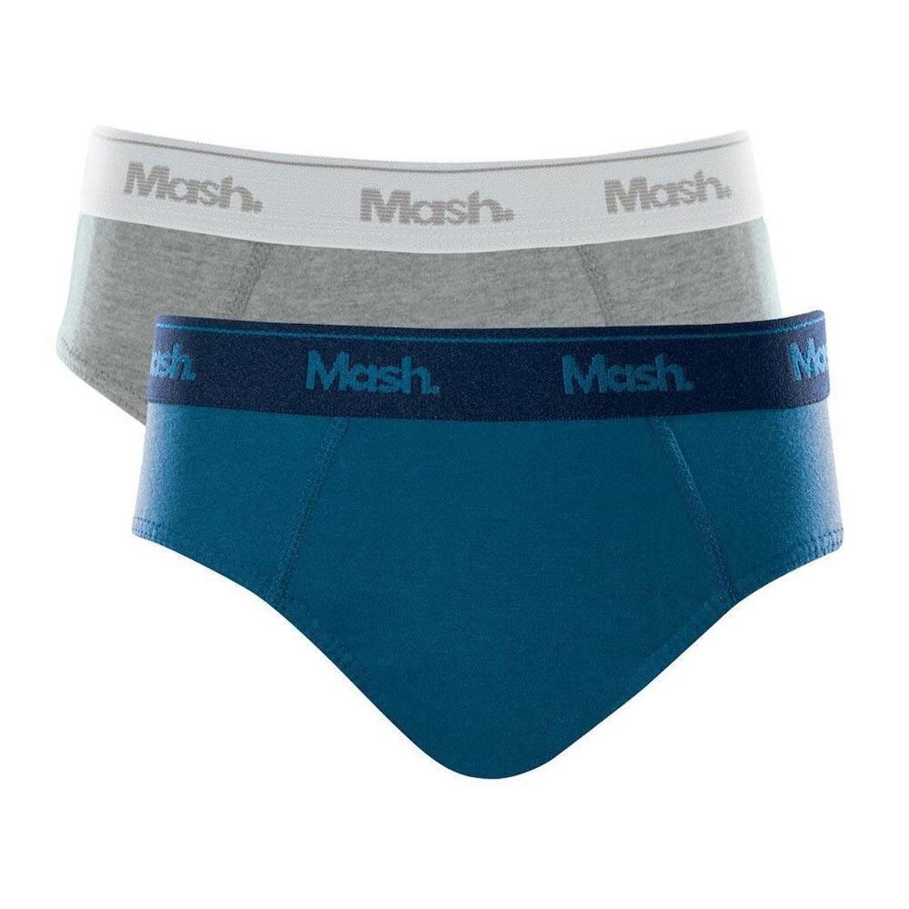 Kit Cueca Slip Mash Infantil 2 Peças