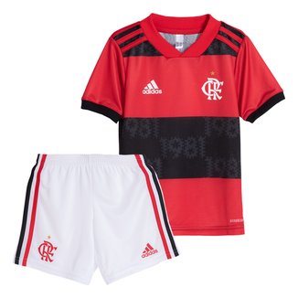 Kit Flamengo Infantil I 21/22 s/n° Torcedor Adidas