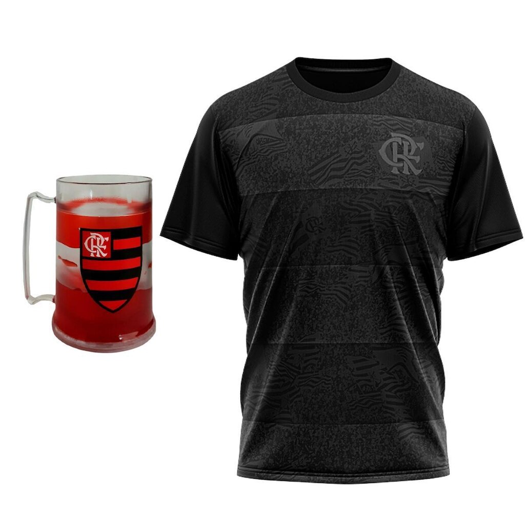 Kit Flamengo Oficial - Camisa Confirm + Caneca - Masculino