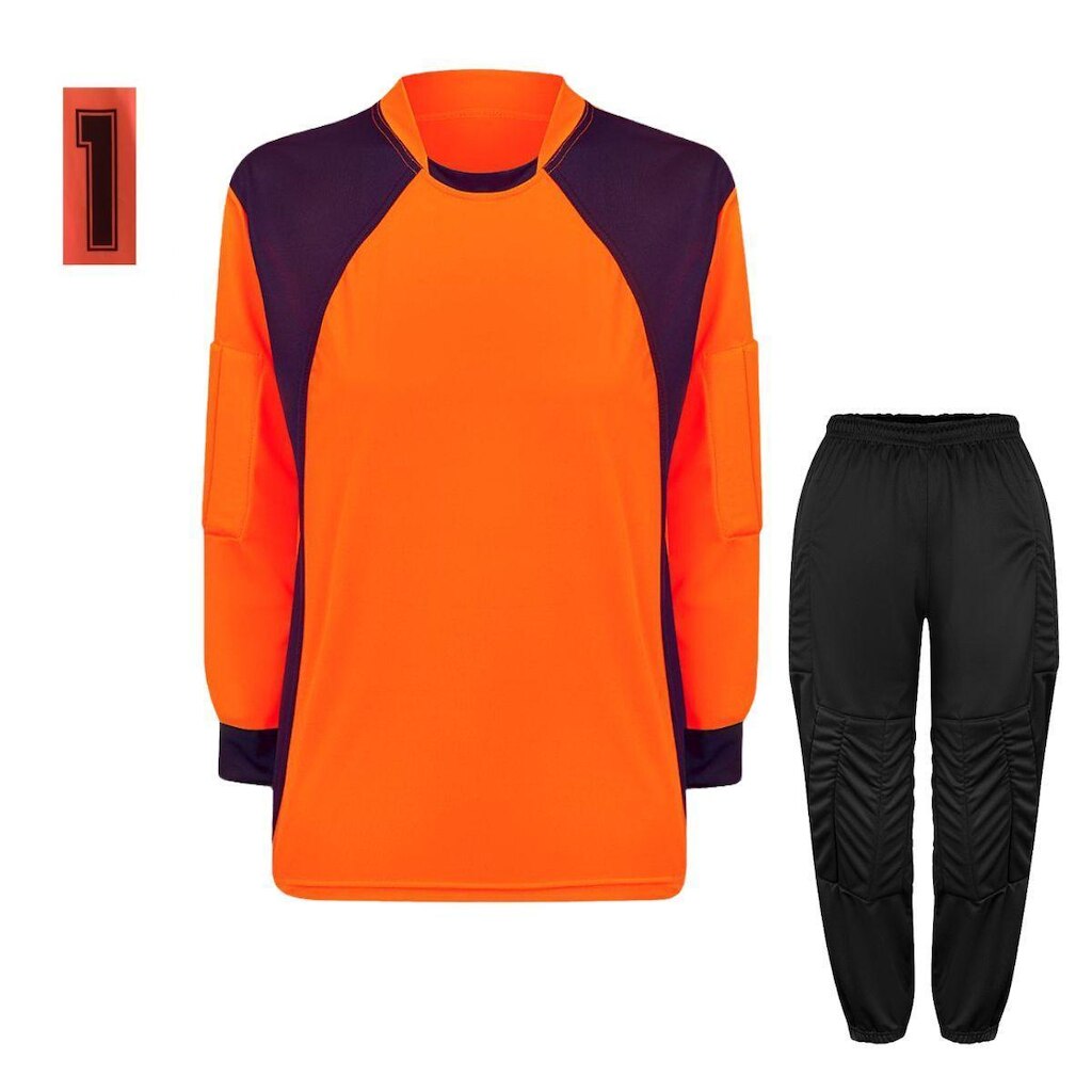 Kit Goleiro Futsal Infantil Camisa E Calça Acolchoada