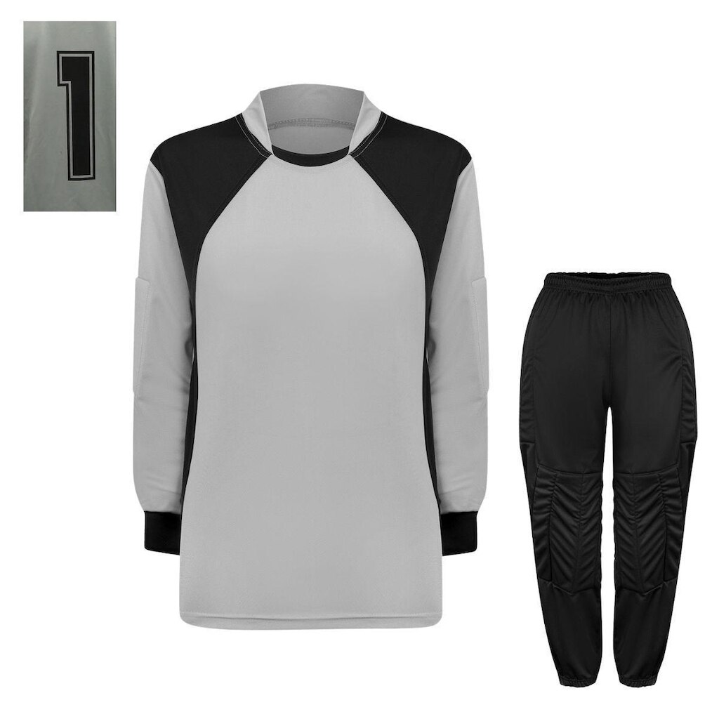 Kit Goleiro Futsal Infantil Camisa E Calça Acolchoada