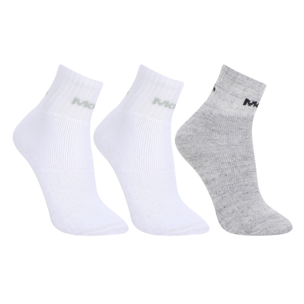 Kit Meia Cano Curto Mash Masculina 3 Pares